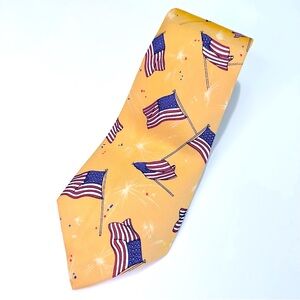Polo Ralph Lauren Silk Tie American Flag